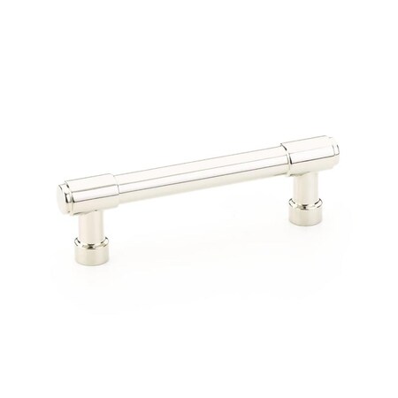 Vecindario 3.5 in. Jasper Center to Center Cabinet Pull, Bright Nickel VE3240014